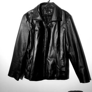 Leather jacket